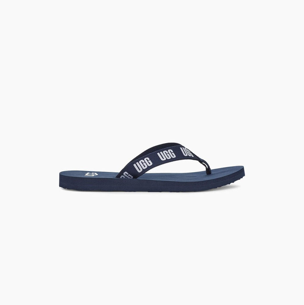 UGG Graphic Navy Sandals for Women (AQDL40817)